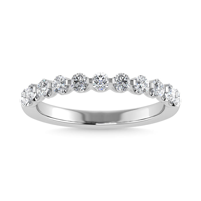 Diamond 1/4 Ct.Tw. Anniversary Band in 14K White Gold