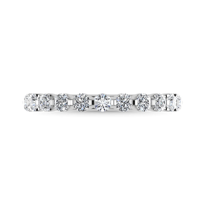 Diamond 1/4 Ct.Tw. Anniversary Band in 14K White Gold