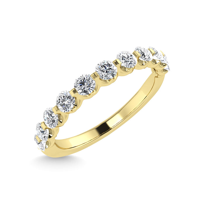 Diamond 1/4 Ct.Tw. Anniversary Band in 14K Yellow Gold