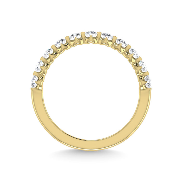 Diamond 1/4 Ct.Tw. Anniversary Band in 14K Yellow Gold