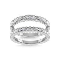 Thumbnail for Diamond 1/2 Ct.Tw. Guard Ring in 14K White Gold