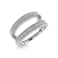 Thumbnail for Diamond 1/2 Ct.Tw. Guard Ring in 14K White Gold