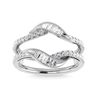 Thumbnail for Diamond 1/2 Ct.Tw. Guard Ring in 14K White Gold