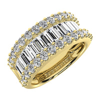 Thumbnail for Diamond 2 Ct.Tw. Fashion Ring in 14K White Gold