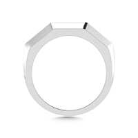 Thumbnail for Diamond 1 Ct.Tw.Mens Wedding Band in 10K White Gold