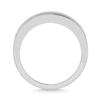 Thumbnail for Diamond 1 Ct.Tw.Mens Wedding Band in 10K White Gold