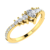 Thumbnail for Diamond 1/3 Ct.Tw. Anniversary Band in 14K Yellow Gold