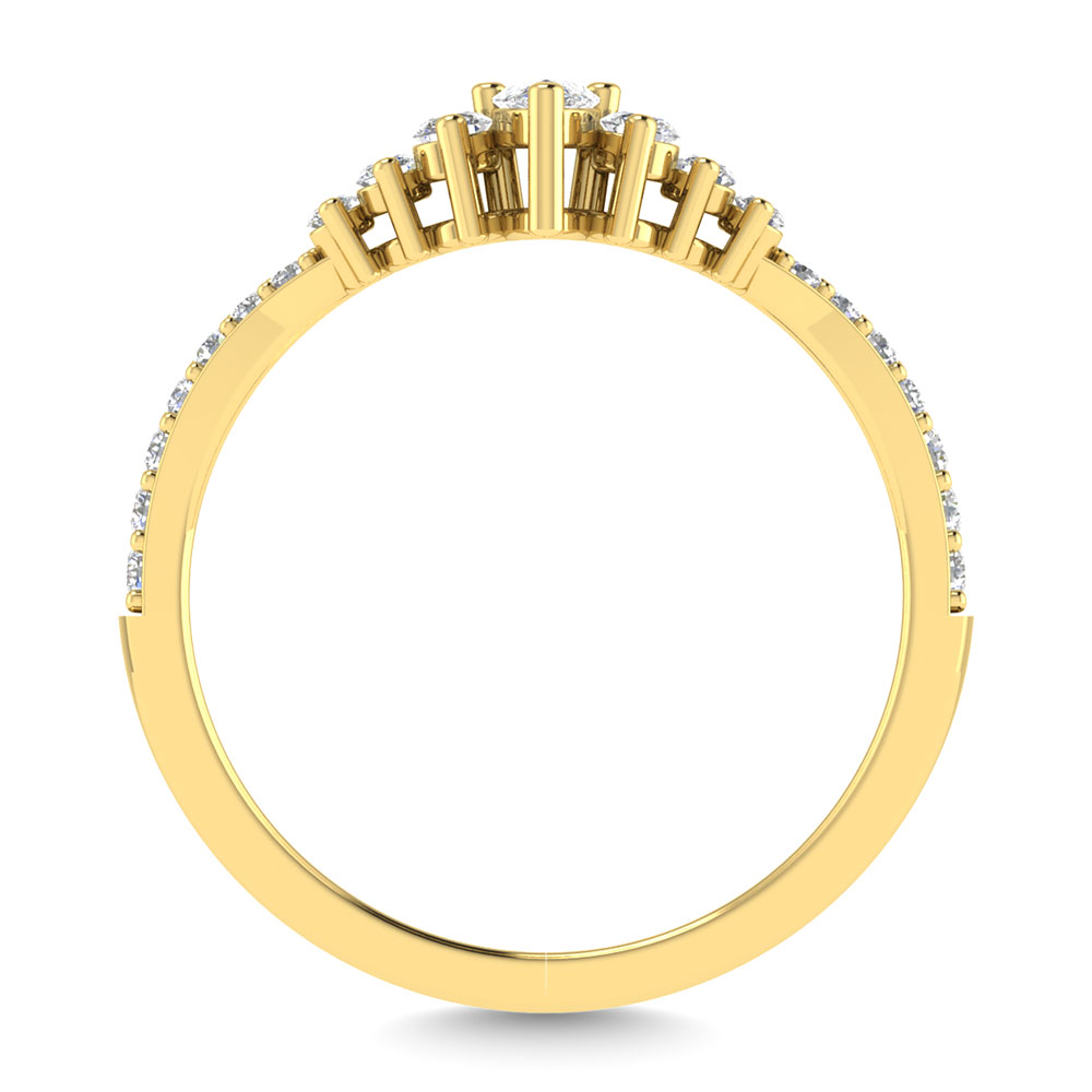 Diamond 1/3 Ct.Tw. Anniversary Band in 14K Yellow Gold