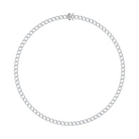 Thumbnail for Diamond 7 5/8 Ct.Tw. Cuban Necklace in 14K White Gold