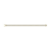 Thumbnail for Diamond 3 1/8 Ct.Tw. Cuban Bracelets in 14K Yellow Gold