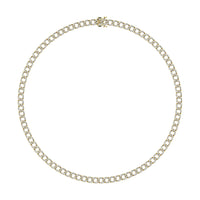 Thumbnail for Diamond 7 5/8 Ct.Tw. Cuban Necklace in 14K Yellow Gold
