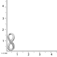 Thumbnail for Diamond 1/20 Ct.Tw. Infinity Pendant in Sterling Silver