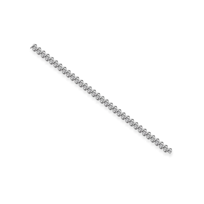 Diamond 1/6 Ct.Tw. Fashion Bracelets in Sterling Silver