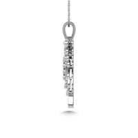 Thumbnail for Diamond  1 3/8 Ct.Tw. Butterfly Pendant in 10K White Gold