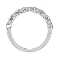 Thumbnail for 14K White Gold 1/5 Ct.Tw. Diamond Cuban Style Band