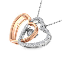 Thumbnail for Diamond 1/5 Ct.Tw. Fashion Necklace in 10K Rose Gold