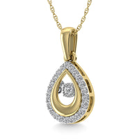 Thumbnail for Diamond 1/6 Ct.Tw. Fashion Pendant in 10K Yellow Gold