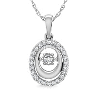 Thumbnail for Diamond 1/6 Ct.Tw. Fashion Pendant in 10K White Gold