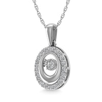 Thumbnail for Diamond 1/6 Ct.Tw. Fashion Pendant in 10K White Gold