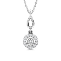 Thumbnail for Diamond 1/10 Ct.Tw. Fashion Pendant in 10K White Gold