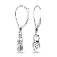 Thumbnail for Diamond 1/6 Ct.Tw. Danglers Earrings in 10K White Gold