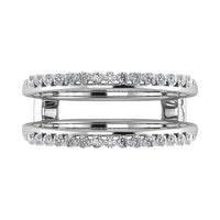 Thumbnail for 10K White Gold 1/4 Ct.Tw. Diamond Guard Ring