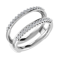 Thumbnail for 14K White Gold 1/2 Ct.Tw. Diamond Guard Ring