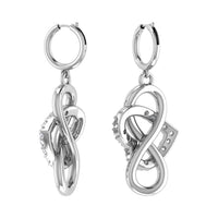Thumbnail for Diamond 1/4 Ct.Tw. Danglers Earrings in 10K White Gold