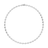 Thumbnail for Diamond 1 1/3 Ct.Tw. Cuban Necklace in 14K White Gold