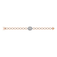 Thumbnail for Diamond 1 7/8 Ct.Tw. Cuban Fashion Bracelets in 14K Rose Gold