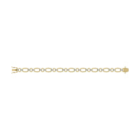 Thumbnail for Diamond 5/8 Ct.Tw. Cuban Fashion Bracelets in 14K Yellow Gold