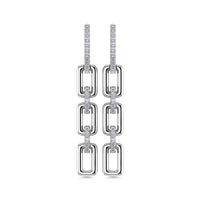 Thumbnail for Diamond 1/6 Ct.Tw. Danglers Earrings in 10K White Gold