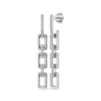 Thumbnail for Diamond 1/6 Ct.Tw. Danglers Earrings in 10K White Gold