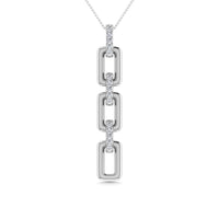 Thumbnail for Diamond 1/8 Ct.Tw. Fashion Pendant in 10K White Gold