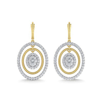 Thumbnail for Diamond 1 1/2 Ct.Tw. Danglers Earrings in 10K Yellow Gold
