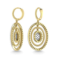 Thumbnail for Diamond 1 1/2 Ct.Tw. Danglers Earrings in 10K Yellow Gold