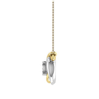Thumbnail for Diamond 1/10 Ct.Tw. Fashion Necklace in 10K Two Tone