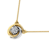 Thumbnail for Diamond 1/10 Ct.Tw. Fashion Necklace in 10K Two Tone