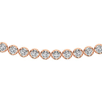 Thumbnail for 14K Rose Gold 3 1/3 Ct.Tw. Diamond Heart Promise Ring