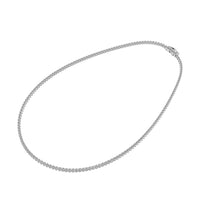 Thumbnail for 14K White Gold 4 7/8 Ct.Tw. Diamond Fashion Necklace (13 inches + 3 inches extender chain)