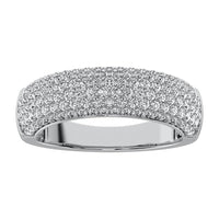 Thumbnail for 14K White Gold 1 Ct.Tw. Diamond Pave Set Fashion Band