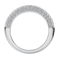 Thumbnail for 14K White Gold 1/2 Ct.Tw. Diamond Pave Set Fashion Band
