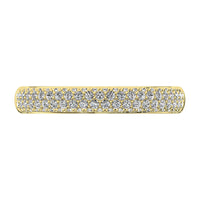 Thumbnail for 14K Yellow Gold 1/2 Ct.Tw. Diamond Pave Set Fashion Band