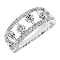 Thumbnail for 14K White Gold 1/2 Ct.Tw. Diamond Fashion Ring