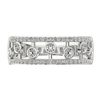 Thumbnail for 14K White Gold 1/2 Ct.Tw. Diamond Fashion Ring