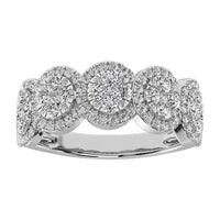 Thumbnail for 14K Rose Gold 1 Ct.Tw. Diamond Fashion Ring