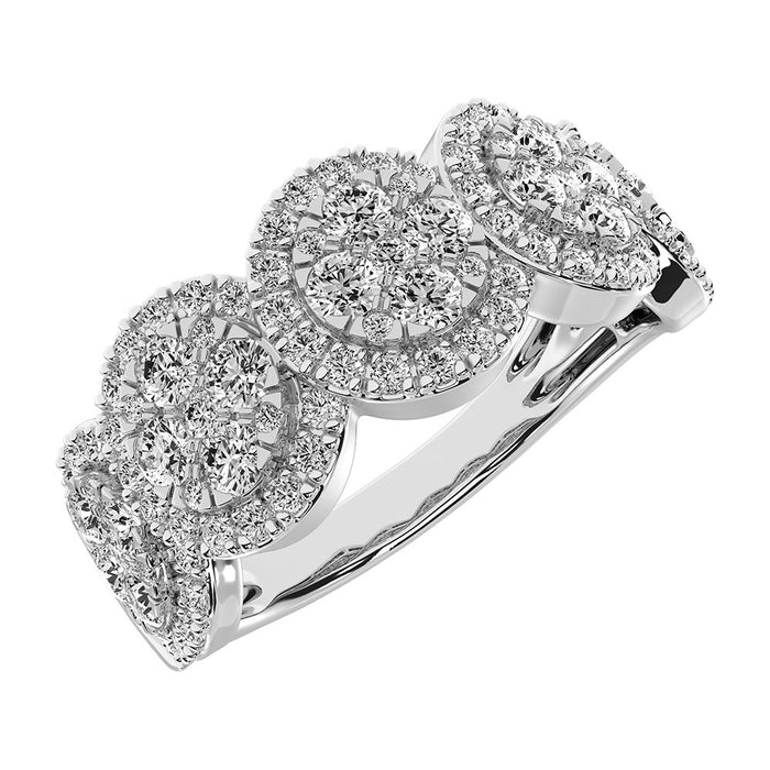 14K Rose Gold 1 Ct.Tw. Diamond Fashion Ring