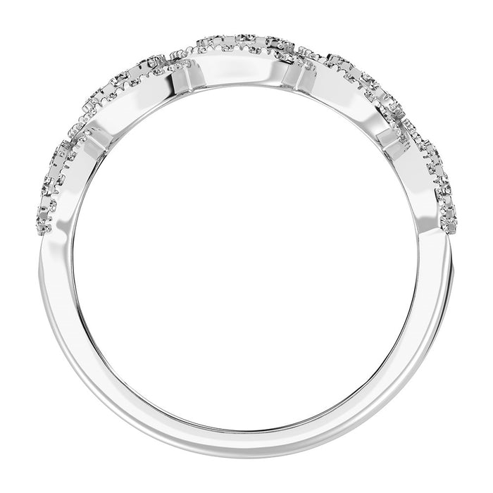 14K Rose Gold 1 Ct.Tw. Diamond Fashion Ring