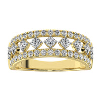 Thumbnail for 14K Yellow Gold 1 Ct.Tw. Diamond Fashion Band
