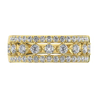 Thumbnail for 14K Yellow Gold 1 Ct.Tw. Diamond Fashion Band